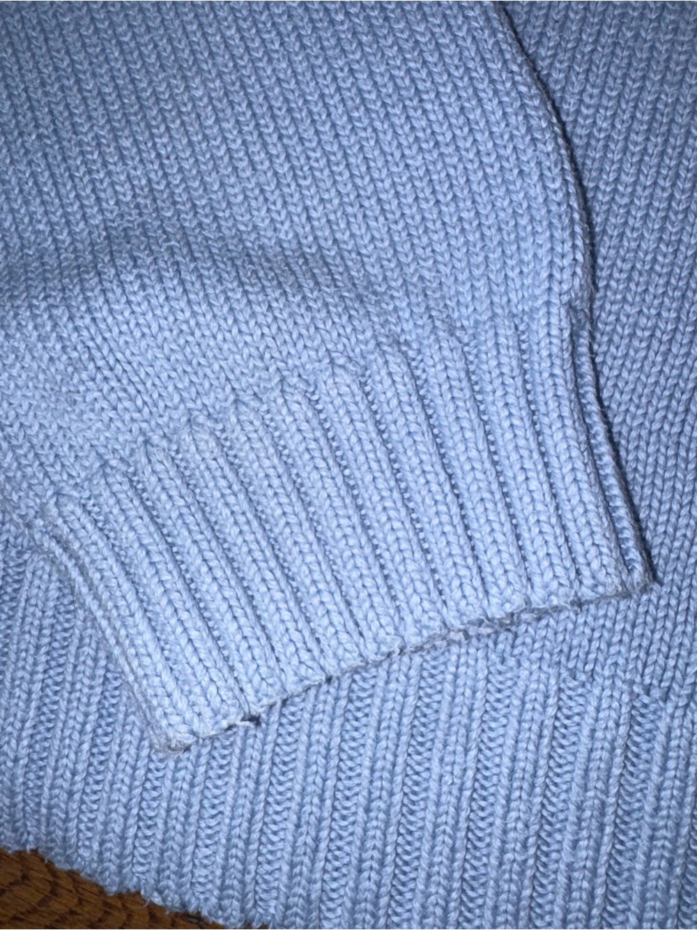 Polo Ralph Lauren Light Blue Iconic American Flag Cotton Knit Sweater Size XL - Picture 5 of 12